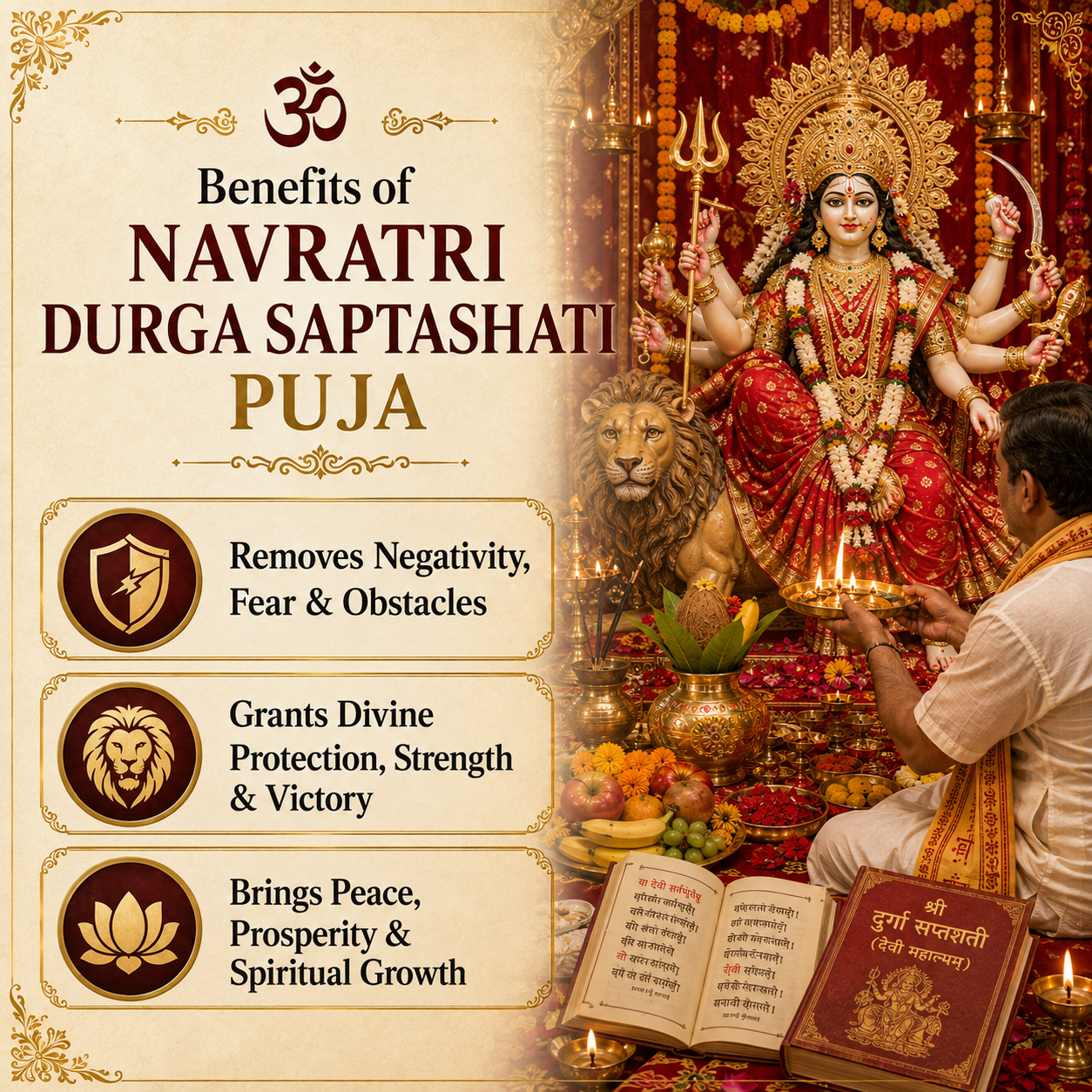Navratri Durga Saptashati Puja